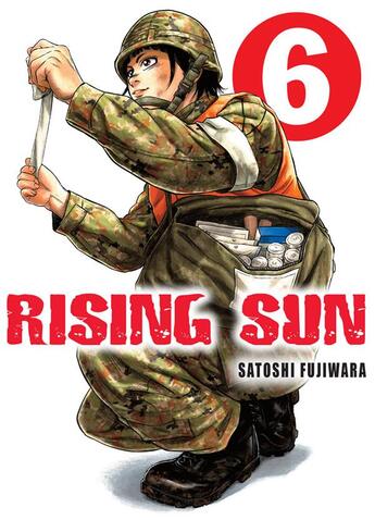 Couverture du livre « Rising sun Tome 6 » de Satoshi Fujiwara aux éditions Komikku