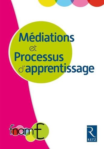 Couverture du livre « Médiation et processus d'apprentissage » de  aux éditions Retz