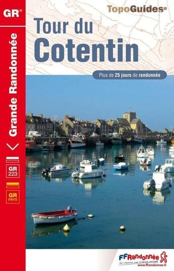 Couverture du livre « Tour du Cotentin ; 50 - GR - 200 (édition 2011) » de  aux éditions Ffrp