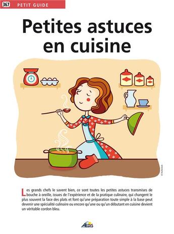 Couverture du livre « Petites astuces en cuisine » de  aux éditions Aedis