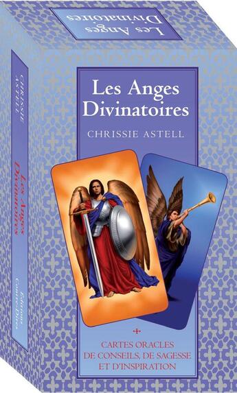 Couverture du livre « Les anges divinatoires ; coffret » de Chrissie Astell aux éditions Contre-dires