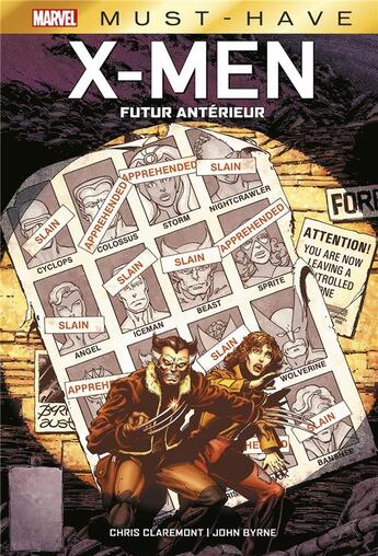 Couverture du livre « X-Men : futur antérieur » de John Byrne et Chris Claremont aux éditions Panini