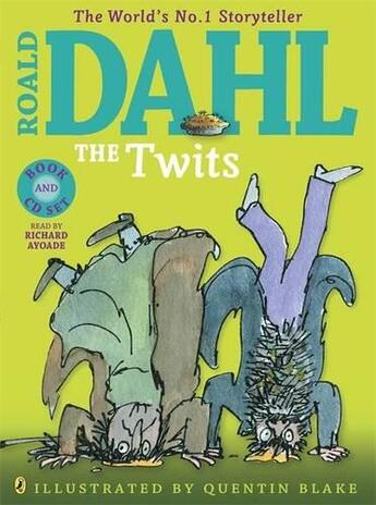 Couverture du livre « Twits (Colour Book And Cd), The » de Roald Dahl aux éditions Children Pbs