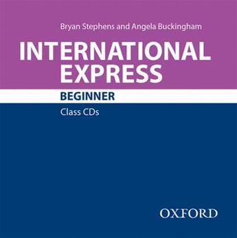 Couverture du livre « International express beginner class audio cd » de  aux éditions Oxford Up Elt