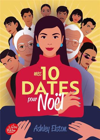 Couverture du livre « Mes 10 dates pour Noël » de Ashley Elston aux éditions Le Livre De Poche Jeunesse