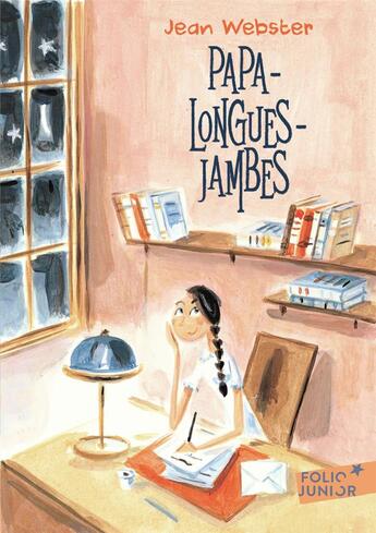 Couverture du livre « Papa-longues-jambes » de Jean Webster aux éditions Gallimard-jeunesse