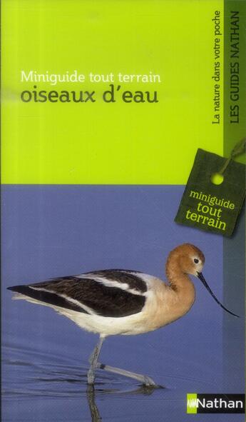 Couverture du livre « Oiseaux d'eau » de Francois Loppin aux éditions Nathan