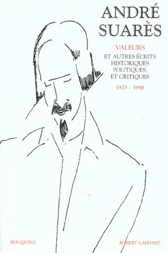 Couverture du livre « Andre suares - tome 2 1923-1948 - vol02 » de Andre Suares aux éditions Bouquins
