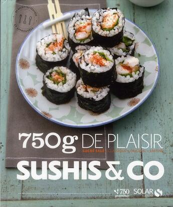 Couverture du livre « Sushis & co » de  aux éditions Solar