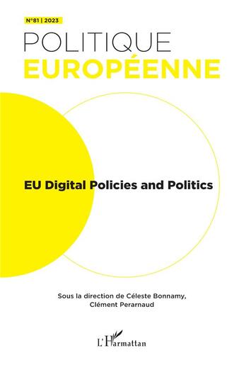 Couverture du livre « EU Digital Policies and Politics » de Fontan Clement aux éditions L'harmattan