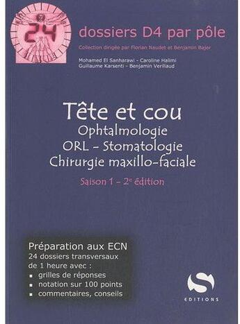 Couverture du livre « Tête et cou (2e édition) » de  aux éditions Medxls