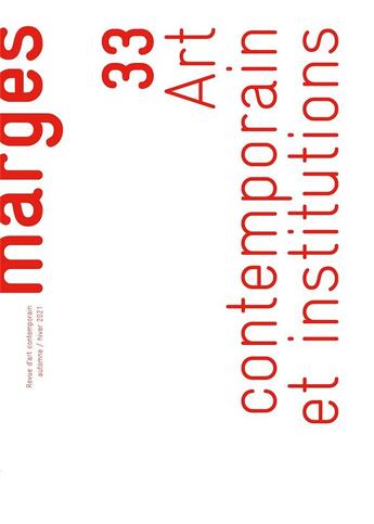 Couverture du livre « Art contemporain et institutions » de  aux éditions Pu De Vincennes