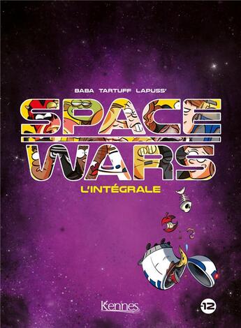 Couverture du livre « Space wars : coffret Tomes 1 à 3 » de Baba et Tartuff et Lapuss' aux éditions Les 3 As