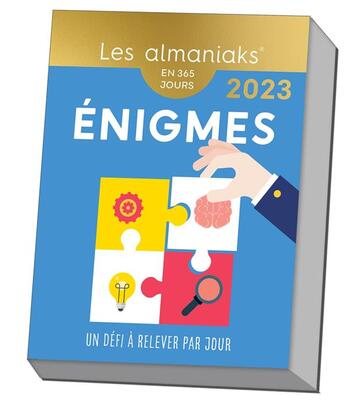 Couverture du livre « Énigmes (édition 2023) » de  aux éditions Editions 365