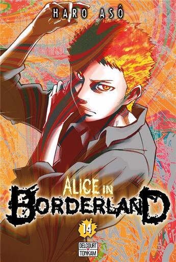 Couverture du livre « Alice in Borderland Tome 14 » de Haro Aso aux éditions Delcourt