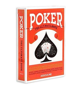 Couverture du livre « Poker, the ultimate book » de Francois Montmirel aux éditions Assouline