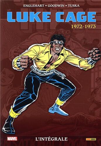 Couverture du livre « Luke Cage : Intégrale vol.1 : 1972-1973 » de George Tuska et Archie Goodwin et Steve Englehart aux éditions Panini