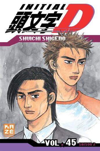 Couverture du livre « Initial D Tome 45 » de Shuichi Shigeno aux éditions Crunchyroll