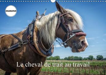 Couverture du livre « Le cheval de trait au travail calendrier mural 2018 din a3 h - exemples d utilisation du chev » de Gaymard A aux éditions Calvendo