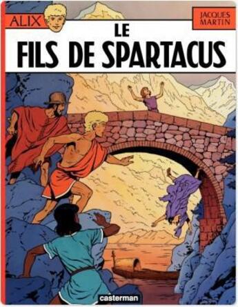 Couverture du livre « Alix t.12 ; le fils de Spartacus » de Jacques Martin aux éditions Casterman