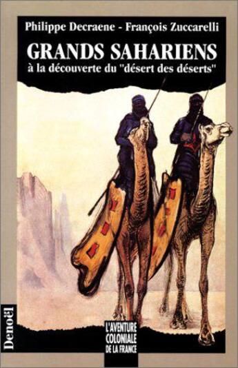 Couverture du livre « Grands sahariens a la decouverte du 