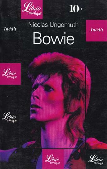 Couverture du livre « David Bowie » de Nicolas Ungemuth aux éditions J'ai Lu