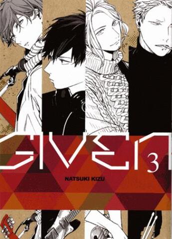 Couverture du livre « Given Tome 3 » de Natsuki Kizu aux éditions Taifu Comics
