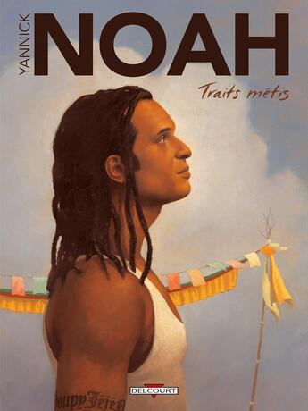 Couverture du livre « Traits métis » de Yannick Noah aux éditions Delcourt