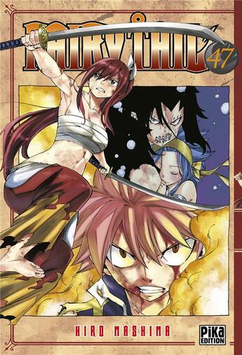 Couverture du livre « Fairy Tail Tome 47 » de Hiro Mashima aux éditions Pika