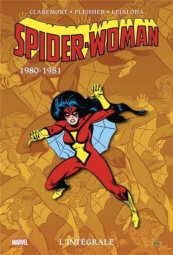 Couverture du livre « Spider-Woman t.3 : 1980-1981 » de Michael Fleisher et Chris Claremont et Steve Leiahola aux éditions Panini