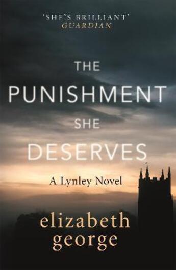 Couverture du livre « THE PUNISHMENT SHE DESERVES » de Elizabeth George aux éditions Hachette Uk