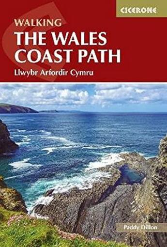 Couverture du livre « WALKING THE WALES COAST PATH - LLWYBR ARFORDIR CYMRU - 2ND EDITION » de Paddy Dillon aux éditions Cicerone Press