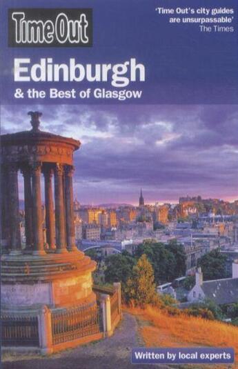 Couverture du livre « EDINBURGH AND THE BEST OF GLASGOW - 6TH EDITION » de  aux éditions Time Out