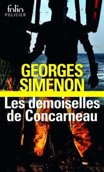 Couverture du livre « Les demoiselles de Concarneau » de Georges Simenon aux éditions Folio