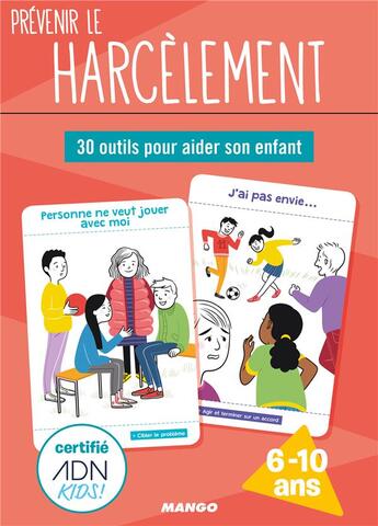 Couverture du livre « Prevenir le harcelement » de Julie Crouzillac aux éditions Mango