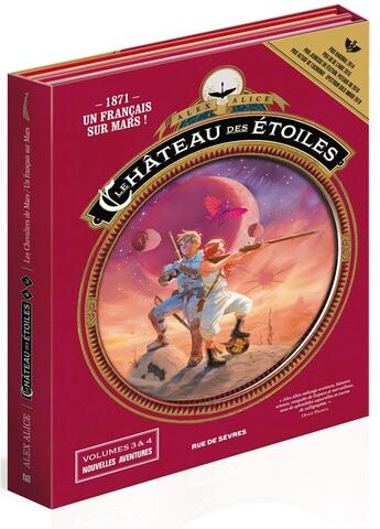 Couverture du livre « Le château des étoiles : coffret vol.2 : Tomes 3 et 4 » de Alex Alice aux éditions Rue De Sevres