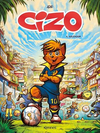 Couverture du livre « Cizo Tome 4 : Goleador » de Are aux éditions Les 3 As