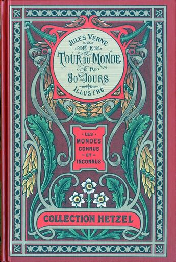 Couverture du livre « Le tour du monde en 80 jours ; illustré » de Jules Verne aux éditions Elcy Jeunesse