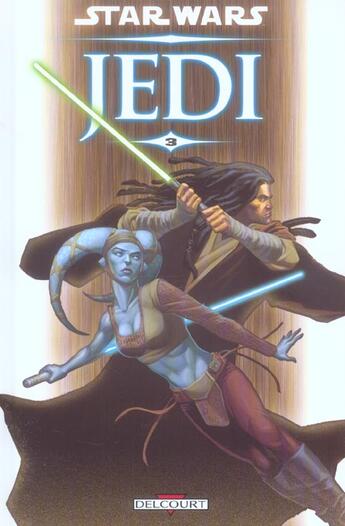 Couverture du livre « Star Wars - Jedi t.3 ; rite de passage » de Ray Kryssing et Jan Duursema et John Ostrander aux éditions Delcourt