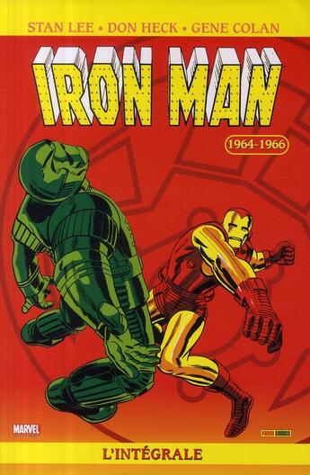 Couverture du livre « Iron Man : Intégrale vol.2 : 1964/1966 » de Don Heck et Gene Colan et Stan Lee aux éditions Panini