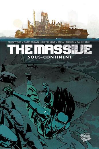 Couverture du livre « The massive t.2 ; sous-continent » de Brian Wood aux éditions Panini