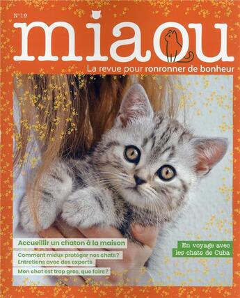 Couverture du livre « Miaou 19 » de  aux éditions Prisma Passion