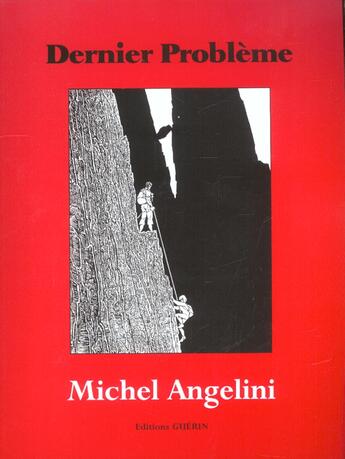 Couverture du livre « Dernier problème » de Michel Angelini aux éditions Guerin