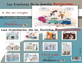 Couverture du livre « Livret collection : les aventures de la famille Bergeome t.5 ; vie en couple » de Yves Guezou aux éditions Le Zygomatique