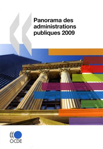 Couverture du livre « Panorama des administrations publiques (édition 2009) » de  aux éditions Ocde