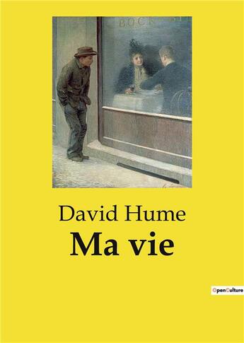 Couverture du livre « Ma vie » de David Hume aux éditions Shs Editions