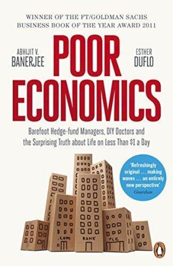 Couverture du livre « Poor Economics » de Banerjee And Duflo aux éditions Adult Pbs