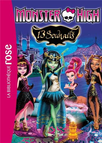 Couverture du livre « Monster high t.2 ; 13 souhaits » de  aux éditions Hachette Jeunesse