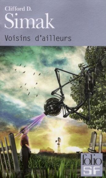 Couverture du livre « Voisins d'ailleurs » de Clifford Donald Simak aux éditions Folio