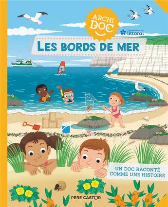 Couverture du livre « Les bords de mer » de Muriel Zurcher et Pierre Caillou aux éditions Pere Castor